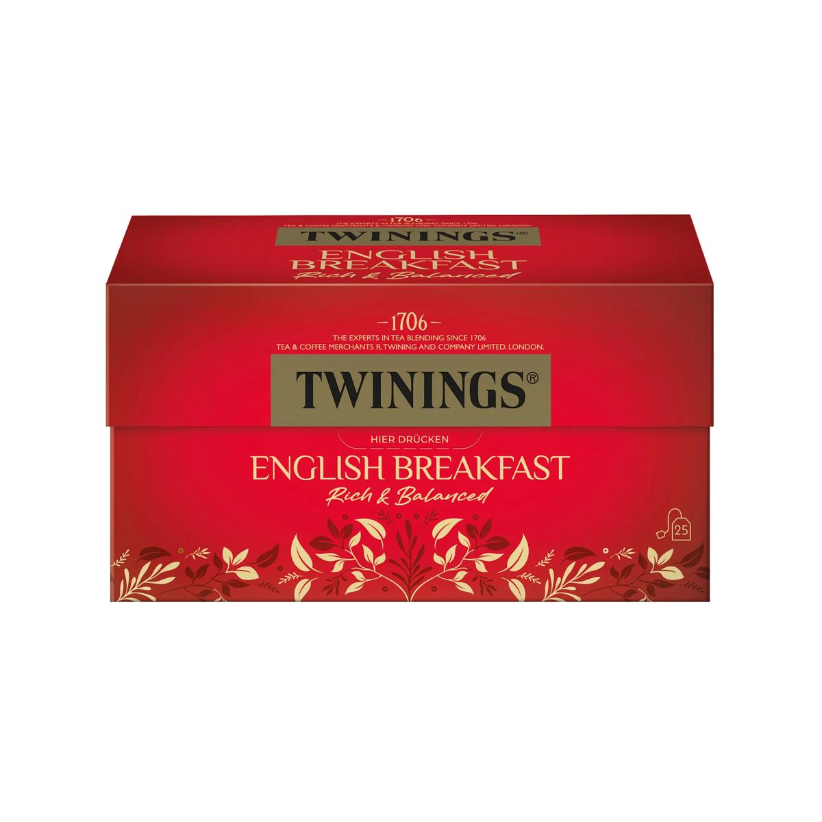 Twinings English Breakfast 25 x 2 g